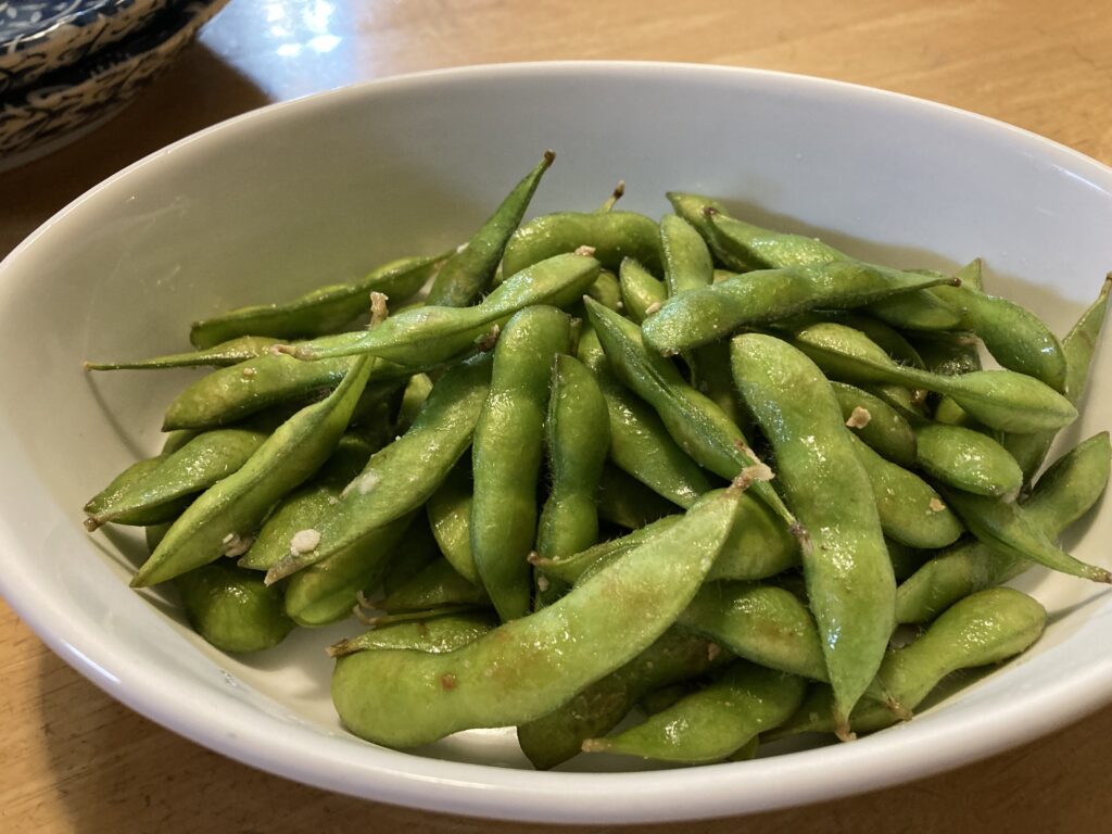 焼き枝豆